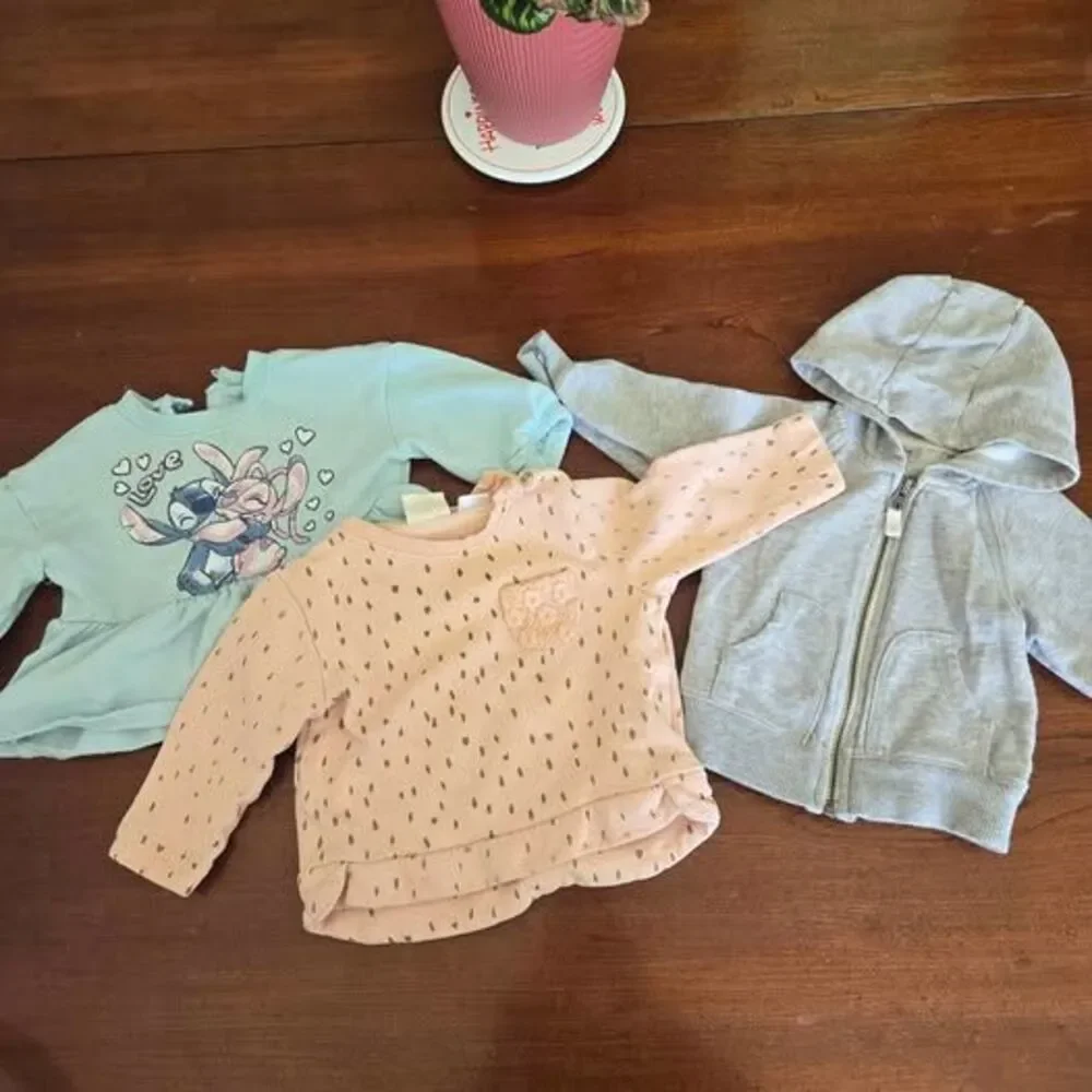 3-6 Month Girl Sweaters Lot of 3 Pieces